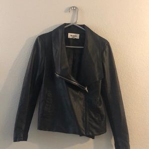 BB Dakota Zip Leather Jacket